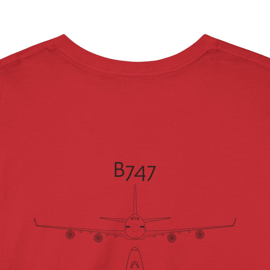 B747 airplane t-shirt