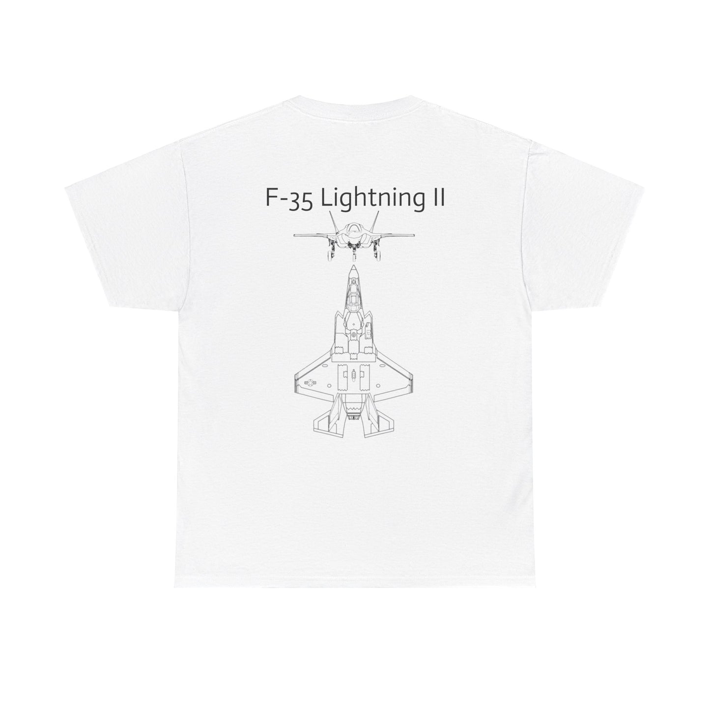 F-35 Lightning II airplane t-shirt