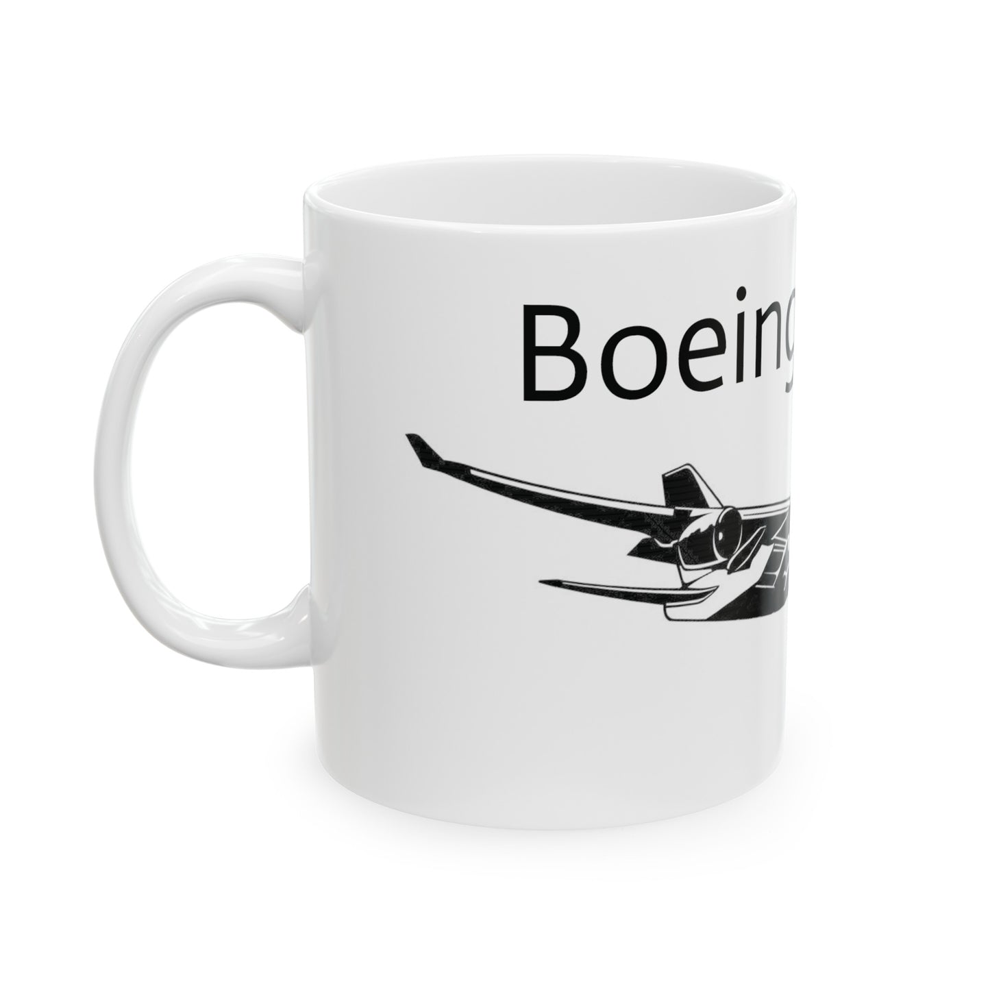 Boeing 747 Airplane Mug 11oz