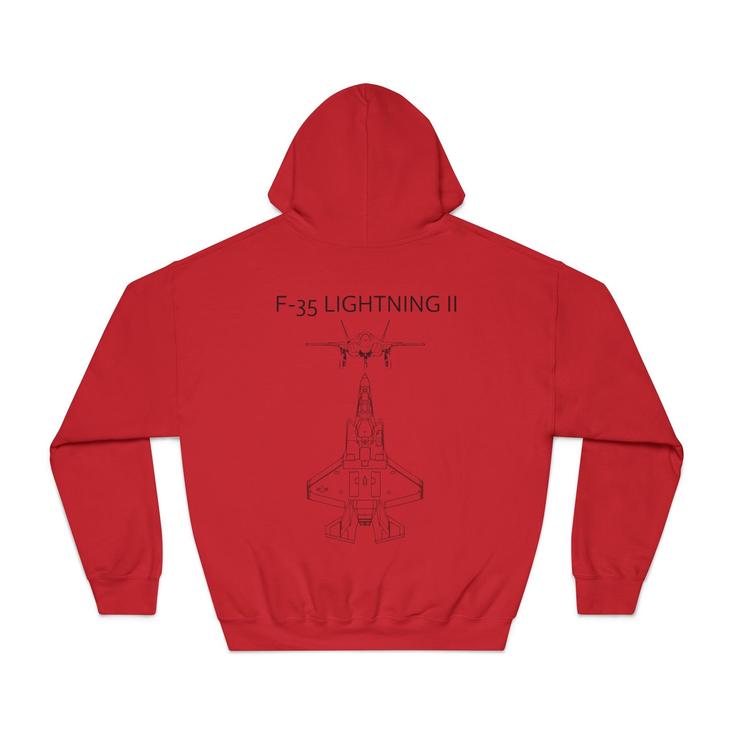 F-35 Lightning II Airplane Hoodie