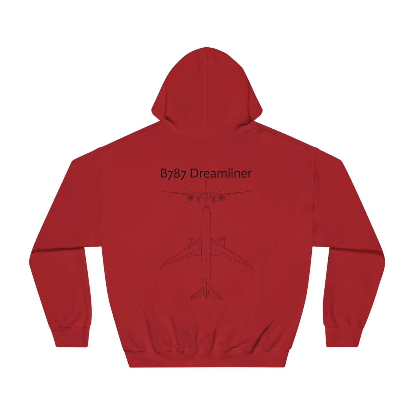 B787 Dreamliner Airplane Hoodie