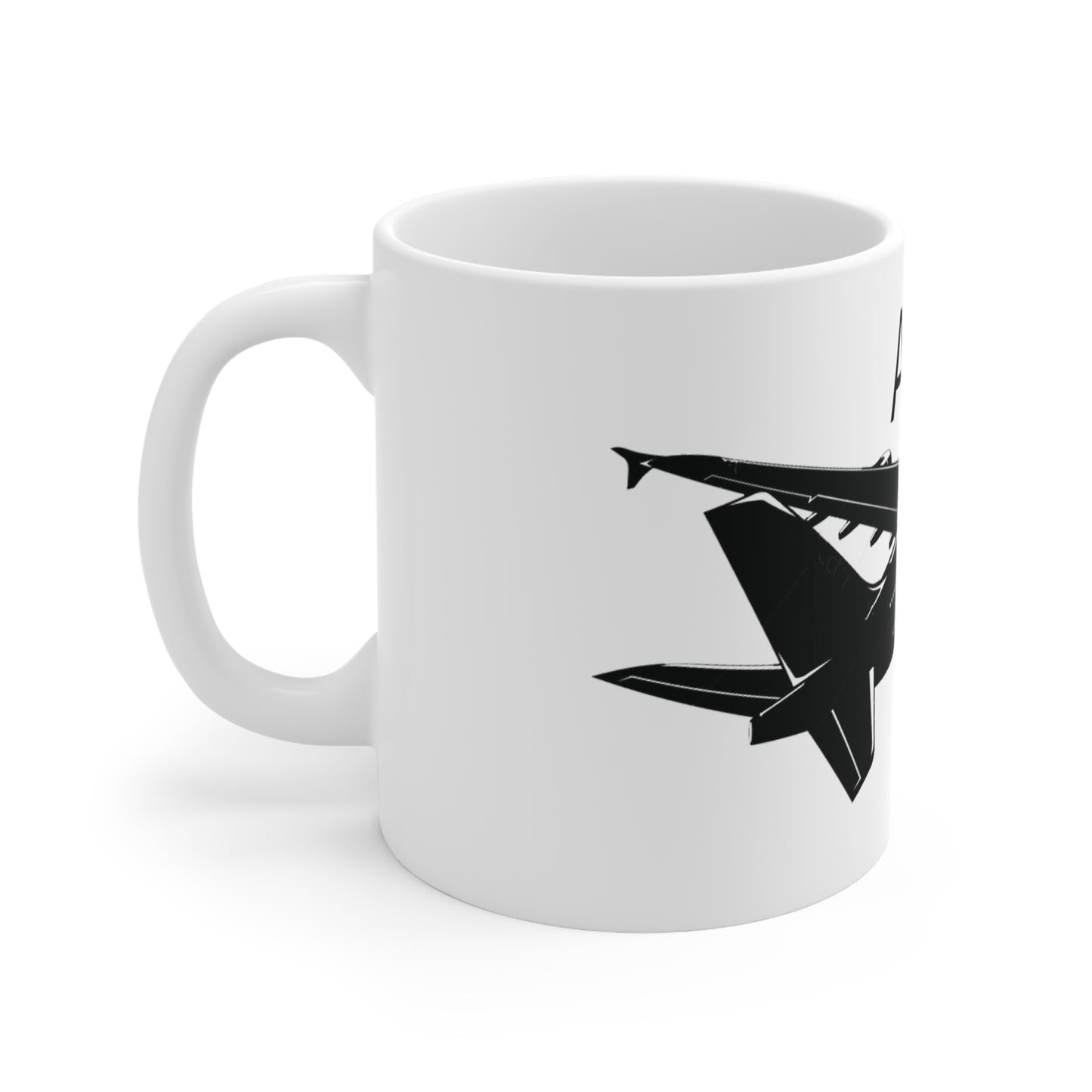 A380 airplane, Mug 11oz