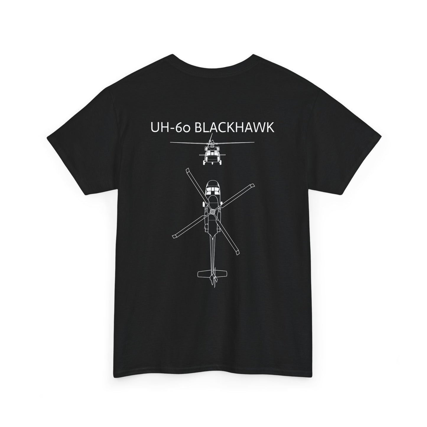 UH-60 Blackhawk helicopter t-shirt