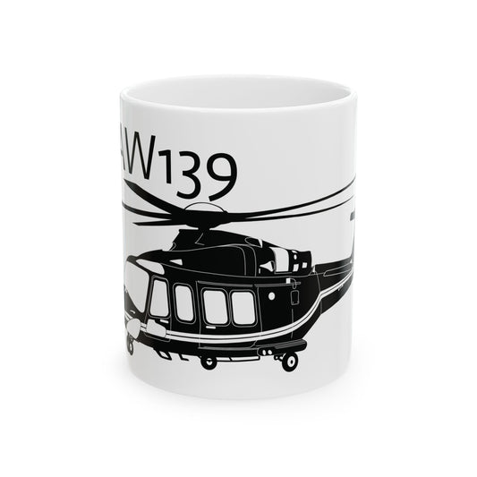 AW139 Helicopter Mug 11oz