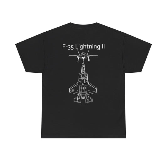 F-35 Lightning II airplane t-shirt