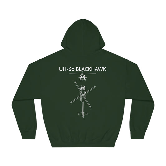 UH60 BLACKHAWK helicopter Hoodie