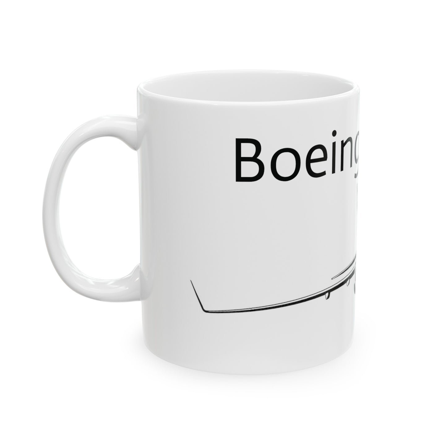 Boeing 737 Airplane Mug 11oz