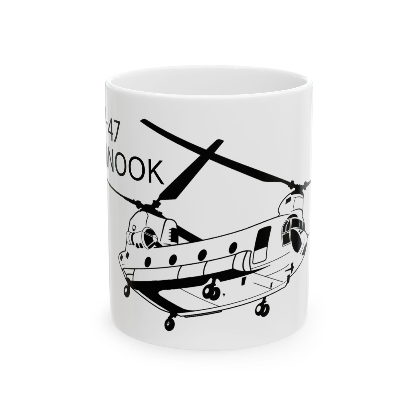 CH-47 CHINOOK HELICOPTER Mug 11oz