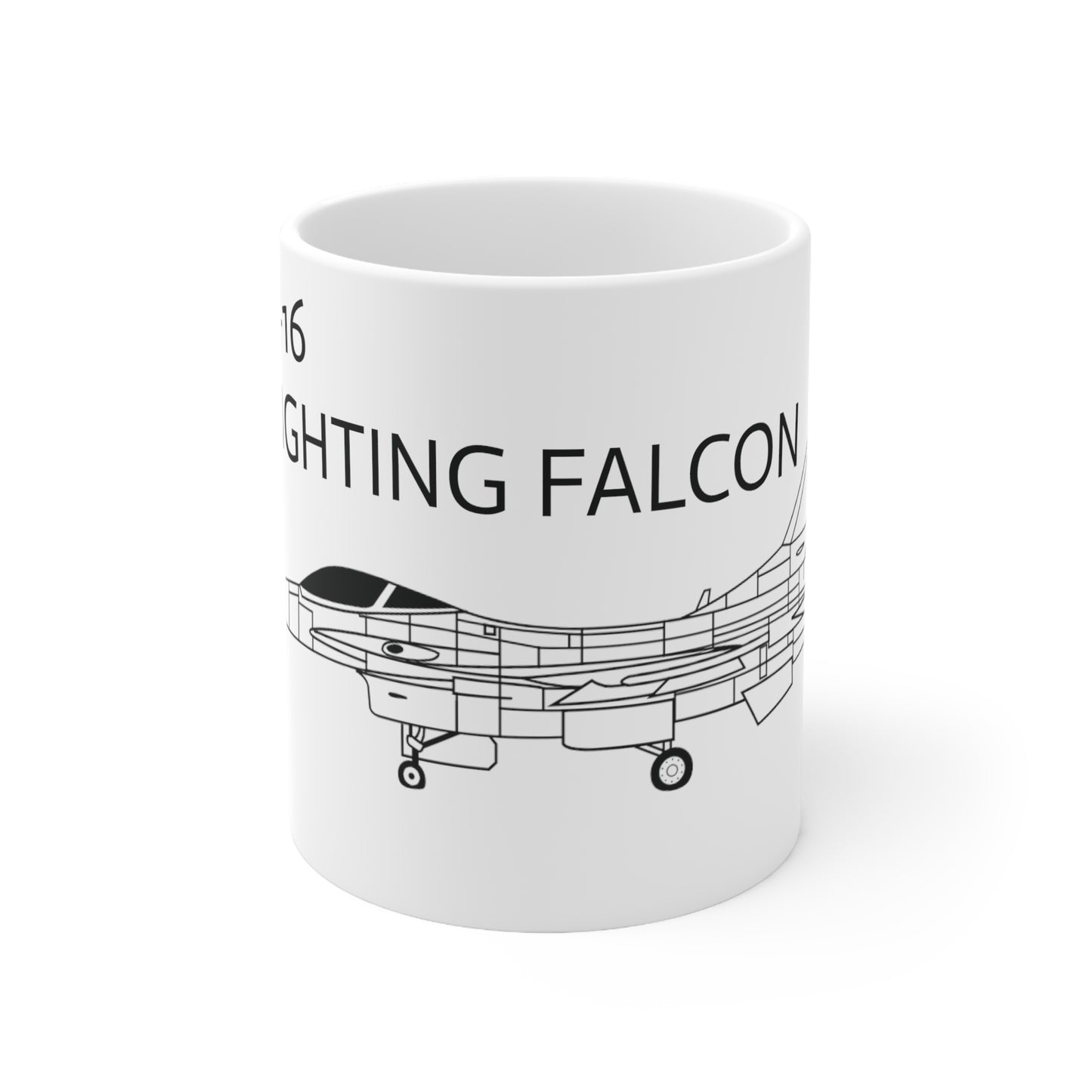 F-16 FIGHTING FALCON, Mug 11oz