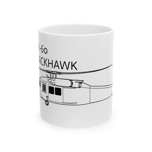 UH-60 Helicopter Mug 11oz